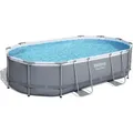 Produktbild: Power Steel Frame Pool Komplett-Set, oval 318843