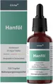 Produktbild: Hanfsamenöl 25mg mit Omega 3-6-9 Fettsäuren, kaltgepresst, 750 Tropfen Tropfen, 30 ml