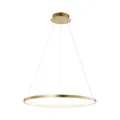 Produktbild: LeuchtenDirekt LED Pendelleuchte, 28,5 Watt, 3000K, Gold (11524-12)