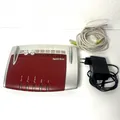 Produktbild: AVM FRITZ!Box 7490 Wireless Router/DSL-Modem - Rot Silber, o2 Edition