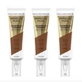 Produktbild: 3 x Max Factor Miracle Pure Skin Improving Foundation Make Up 100 Cocoa SPF 30
