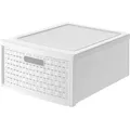 Produktbild: Schubladenbox Country groß, 19,2 l weiß Boxen, Körbchen & Kisten - Rotho