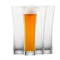 Produktbild: SCHOTT ZWIESEL Weizenbierglas Beer Basic 0,5 l (4er-Set), geradlinige Weizengläser für Weizenbier, spülmaschinenfeste Tritan-Kristallgläser, Made in Germany (Art.-Nr. 130007)