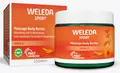 Produktbild: WELEDA Bio Sport Massage Body Butter Arnika – Unisex Naturkosmetik Körperpflege mit Sheabutter & Kakaobutter für schnelle Regeneration & intensive Pflege nach dem Sport (vegan, 1x 150ml)