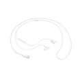 Produktbild: Samsung EO-IC100 Kopfhörer USB-C Weiß mit DAC und Mikrofon