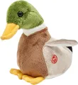 Produktbild: Uni-Toys - Ente mit Stimme - 16 cm (Länge) - Plüsch-Vogel - Plüschtier, Kuscheltier