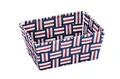 Produktbild: WENKO 22060100 Aufbewahrungskorb Adria Tomi Mini, rechteckig, Polypropylen, Mehrfarbig, 14 x 19 x 9 cm