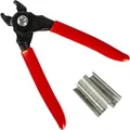 Produktbild: BROWIN Wurstclipper Wurstklipper 313313 | Handklipper + 60 Clips im Set | zum professionellen Verschliessen von Würsten mit Kunst- oder Naturdarm