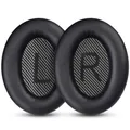 Produktbild: Ohrpolster für Bose QuietComfort 35 ii, Premium Ersatzpolster für Bose QC35 Kopfhörer, Ersatz Ohrkissen Kompatibel mit QC35 II Over-Ear Headphones (Schwarz)