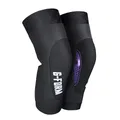 Produktbild: G-Form Terra Mountain Bike Knieschützer - Knieschutz für Mountainbiking, Skating, Motocross, Motorradfahren & mehr - Knieschützer mit Schutzpads - Schwarz, Erwachsene Mittel