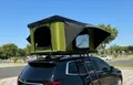 Produktbild: TZIpower Dachzelt Autodachzelt Auto Dach Zelt Vordach Schwarz/Grün Hardcase Aluminium, Personen: 2 (1 tlg)