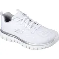 Produktbild: Skechers Graceful - Get Connected - Weiß / Silber Polyester Größe: 40 Normal - Beige - 40