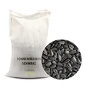 Produktbild: Schwarze Sonnenblumenkerne 25 kg Vogelfutter Ernte 2025 Ganzjahresvogelfutter