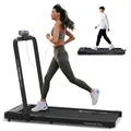 Produktbild: Mobvoi Home Laufband 3-in-1, klappbares Laufband, 2,5 PS, Lauf-und Gehgerät für unter den Schreibtisch, für das Homeoffice, LED-Display, Lautsprecher, große Lauffläche, 12 km/h, 120 kg