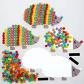 Produktbild: Magnet Igel Pompon-Bastelsets  (pro Set 5) Bastelsets