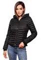 Produktbild: Navahoo Damen Übergangs Stepp Jacke mit Kapuze B348 [B348-Kimuk-Schwarz-Gr.XL]