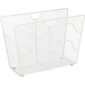 Produktbild: Relaxdays Zeitungsständer Metall Weiß 27 cm x 39 cm x 17 cm 680 g