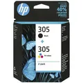 Produktbild: 2x Original HP Tinte Patrone 305 für DeskJet 2710 2720 2732 2752 4110 4210 AG