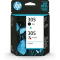 Produktbild: HP 305 2er-Pack Cyan/Magenta/Gelb/Schwarz Original Druckerpatrone