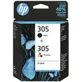 Produktbild: HP 305 (6ZD17AE) - Tintenpatrone, black + color (schwarz + farbe)