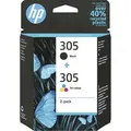 Produktbild: HP 305 Original-Druckerpatronen 6ZD17AE schwarz + color