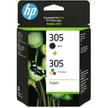 Produktbild: HP 305 2er-Pack Cyan/Magenta/Gelb/Schwarz Original Druckerpatrone