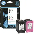 Produktbild: HP Tinte 305 Multipack 6ZD17AE, 3YM61AE + 3YM60AE, schwarz + color