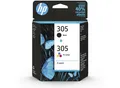 Produktbild: HP Original 305 Druckerpatrone 3-farbig C/M/Y + schwarz (6ZD17AE) Instant Ink