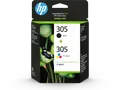 Produktbild: HP 305 Tintenpatronen DeskJet 2320 4110 4158 ENVY 6010 6020 OVP, Neu