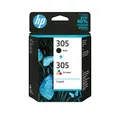 Produktbild: HP 305 Tintenpatrone Pack mit Schwarz Cyan Magenta Gelb