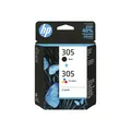 Produktbild: HP 305 Tintenpatronen Multipack, Schwarz, Farbe (Cyan, Magenta, Gelb)