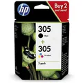 Produktbild: Original HP 305  6ZD17AE Tinten Doppelpack schwarz color 2 Stück