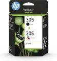 Produktbild: Original HP 305 Schwarz & Farbe – 2er Pack, XL, hohe Reichweite, klare Drucke