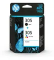 Produktbild: HP 305 / 6ZD17AE Tinten Doppelpack schwarz, color (2 Stück)