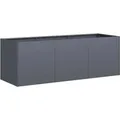Produktbild: vidaXL Pflanzgefäß Anthrazit 120 x 40 x 40 cm Kaltgewalzter Stahl 860677