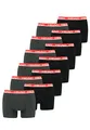 Produktbild: HEAD Herren Basic Boxer Pant Shorts Unterwäsche Unterhose 12 er Pack, Farbe:011 - Grey/Red, Bekleidungsgröße:XL
