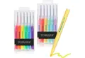 Produktbild: LuxusKollektion Marker Textmarker Set 12 bunte Farben, No Bleed, Dry Fast, Bibel Marker