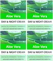 Produktbild: Aloe Vera Day & Night Cream Tag und Nacht Gesichts Feuchtigkeits Creme 4x 110 ml
