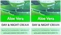 Produktbild: Aloe Vera Day & Night Cream Tag und Nacht Gesichts Feuchtigkeits Creme 2x 110 ml