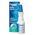Produktbild: hysan® Salinspray - Natürlich abschwellendes Nasenspray mit hypertoner Meersalzlösung - für Erwachsene/Kinder ab 1 Jahr - gegen trockene Nasenschleimhaut - ohne Gewöhnungseffekt - 20 ml