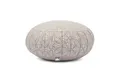 Produktbild: bodhi Meditationskissen Meditationskissen ZAFU, 38 x 20 cm Raja, taupe/silber