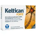 Produktbild: Keltican® forte Kapseln mit Uridinmonophosphat (UMP), Vitamin B12 und Folsäure zur Unterstützung der Nervenregeneration
