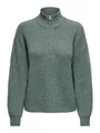 Produktbild: ONLY Strickpullover Trendiger Strickpullover mit Reißverschluss-Detail (1-tlg) ONLTOKYO SOLID L/S ZIP PULLOVER KNT NOOS