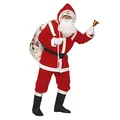 Produktbild: W WIDMANN MILANO Party Fashion 1535D - Kostüm Luxus Weihnachtsmann, Santa Claus, Nikolaus, Bart, Weihnachten, Faschingskostüme