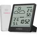 Produktbild: Kienzle Funk-Wetterstation Slim Schwarz