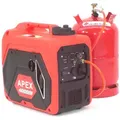 Produktbild: Gas u. Benzin Generator Stromerzeuger 4000 LPG Stromaggregat Inverter 06292