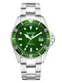 Produktbild: Gigandet Automatikuhr Herrenuhr, Armbanduhr, Taucheruhr, 43mm, SEA GROUND G2-008, Mineralglas, Aluminiumlünette, Grün, 30bar/300m wasserdicht