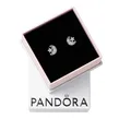 Produktbild: PANDORA Moments Mond-Ohrringe aus Sterling Silber mit Zirkonia, 292990C01