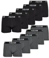 Produktbild: ADAM JEANS Boxershorts Herren Boxershorts aus extra weicher Baumwolle Boxer-1 (10-St., 2er Set, 6er Set, 8er Set, 10er Set, 12er Set) Boxershorts Herren Boxer Shorts Männer Unterhosen Trunks Underwear