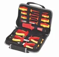 Produktbild: Projahn proficraft Werkzeug-Mappe Schraubendreher Zangen VDE ELEKTRO 12-teilig